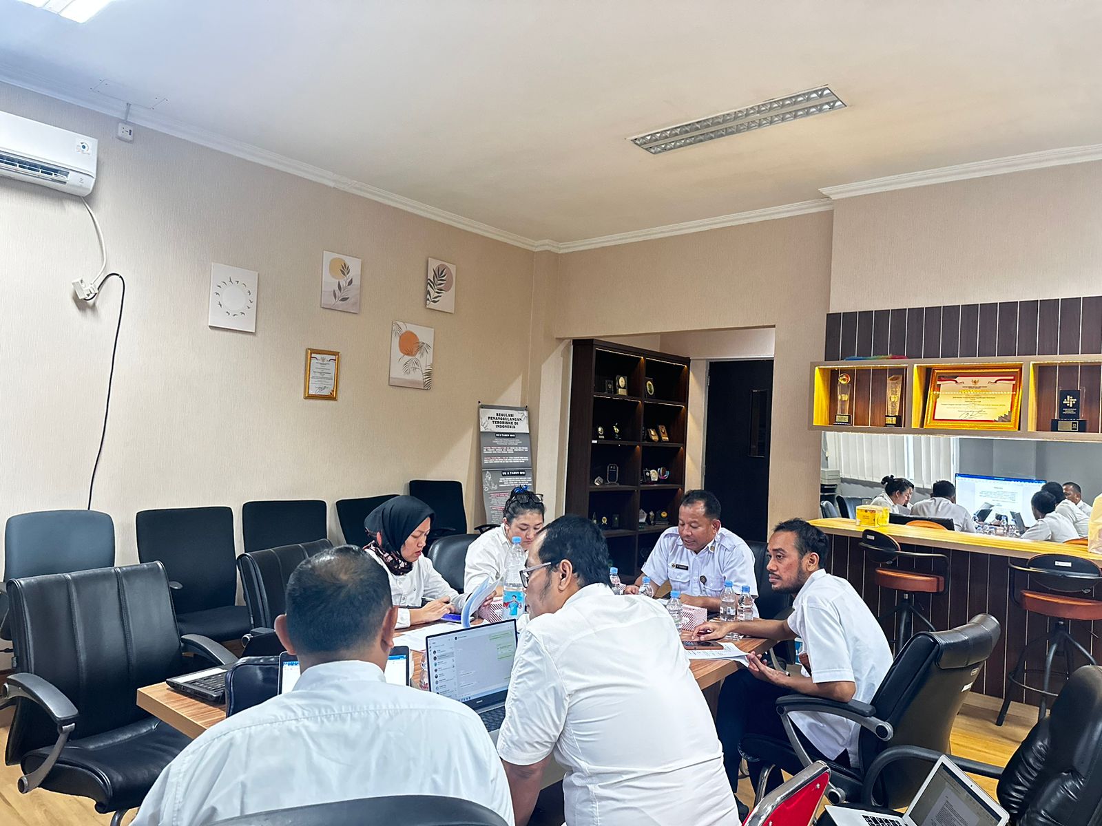 BNPT LAKSANAKAN PEMBAHASAN NOTA KESEPAHAMAN ANTARA BNPT DENGAN WAHID FOUNDATION