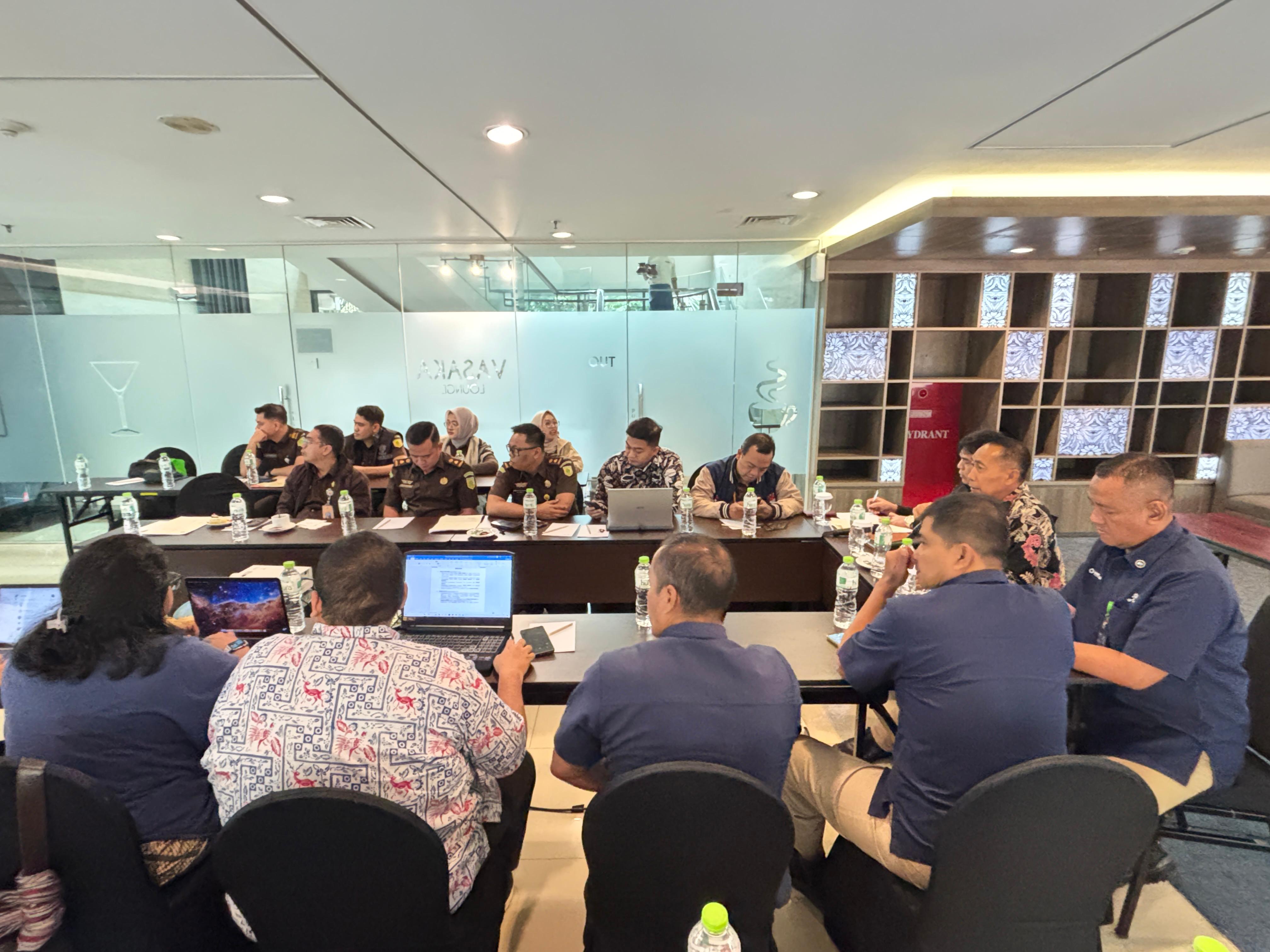 FOCUS GROUP DISCUSSION (FGD) TERKAIT PERPANJANGAN PERJANJIAN KERJA SAMA (PKS) ANTARA DEPUTI BIDANG PENINDAKAN DAN PEMBINAAN KEMAMPUAN, JAKSA AGUNG MUDA BIDANG TINDAK PIDANA UMUM, DAN PT. PINDAD