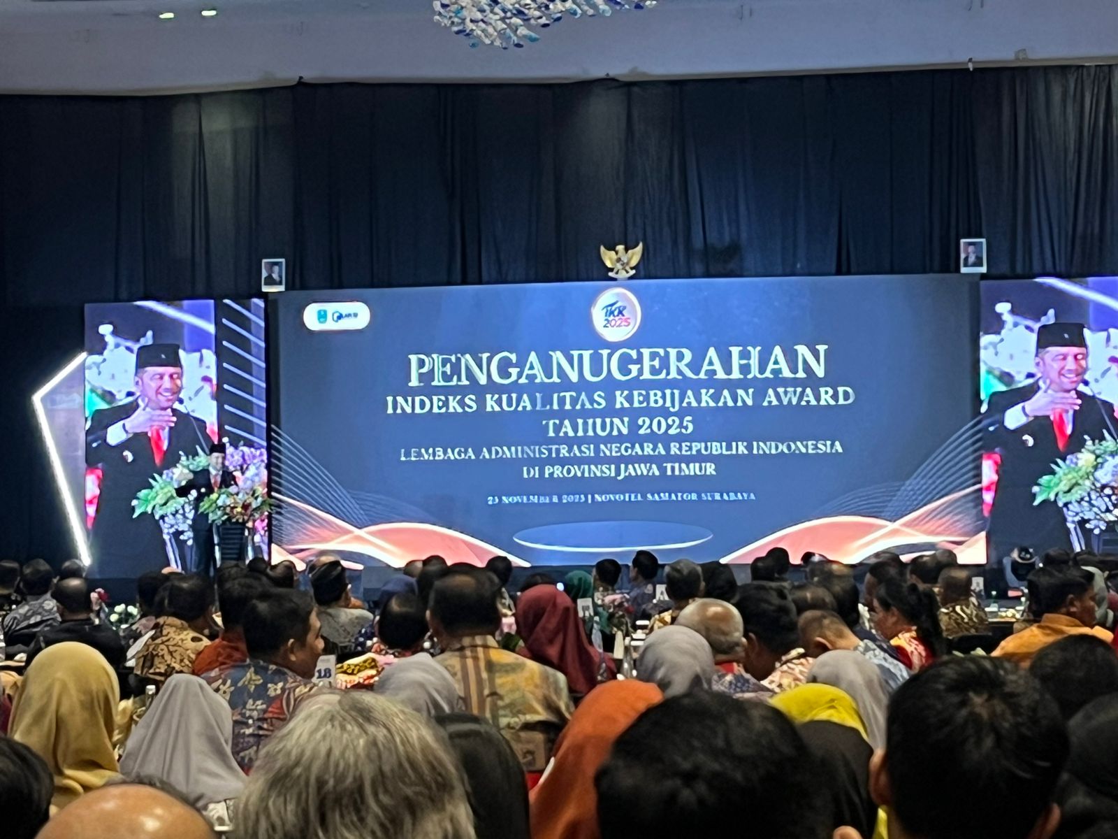 BNPT HADIR DALAM PENGANUGERAHAN PENGUKURAN INDEKS KUALITAS KEBIJAKAN (IKK) TAHUN 2025